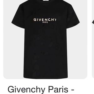 Givenchy logo t shirt